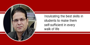 Inculcating the best skills in students to make them self-sufficient in every walk of life